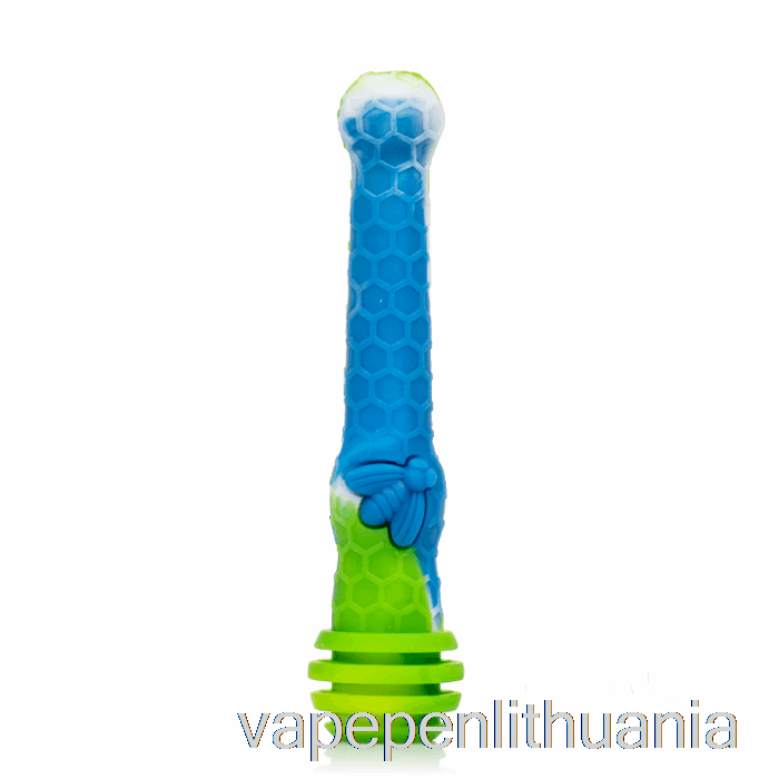 Stratus Medaus Dipper Silikono Dab šiaudų Jūros (mėlyna / žalia / Balta) Vape Skystis